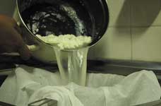 Strain the whey